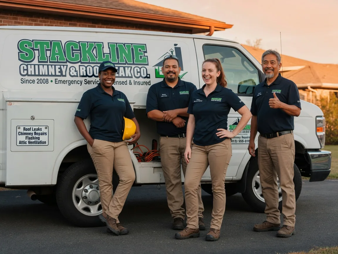 Chimney flashing repair company in Monticello, IL